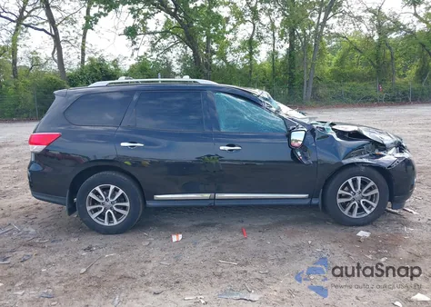 2016 Nissan Pathfinder Sl from USA, damaged, VIN 5N1AR2MN5GC657649